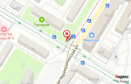 Киоск печатной продукции Краснопресненское агентство печати в Академическом районе на карте