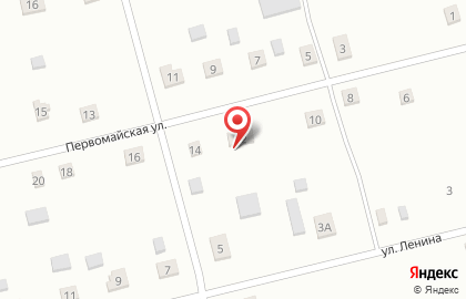 Фельдшерско-акушерский пункт на Первомайской улице на карте