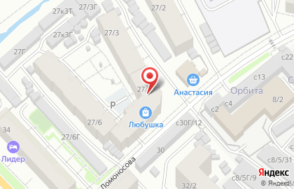 Лидер на Октябрьской улице на карте