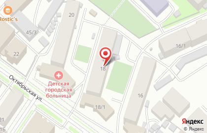 ООО Инженерные системы на Октябрьской улице на карте