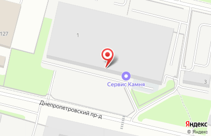 Торговая компания ЭнергоРесурс в Днепропетровском проезде на карте
