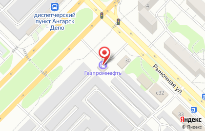 АЗС КрайсНефть в Ангарске на карте