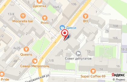 Студия массажа лица FaceRoom на Большой Пушкарской улице на карте