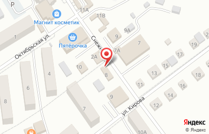 Пекарная лавка на Снежной улице на карте
