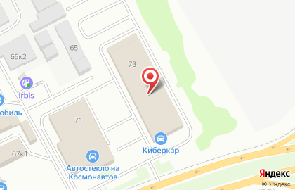 Автосервис Белый Сервис на улице Космонавтов на карте