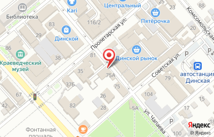 Магазин текстиля на улице Чапаева на карте