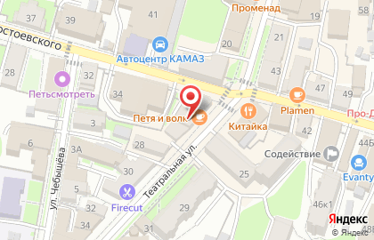Группа компаний Гейзер на Театральной улице на карте