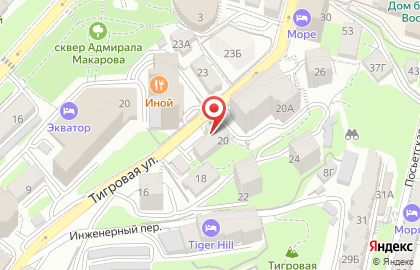 Магазин Экспресс 24 в Фрунзенском районе на карте