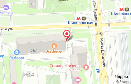 Студия красоты l & s на Шипиловской улице на карте