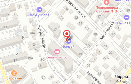 Сеть кафе и ресторанов Banzai на карте