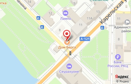 Магазин алкогольных напитков Дом Берга на карте