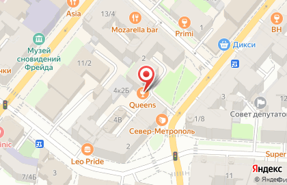Ресторан Taverna на Большой Пушкарской улице на карте