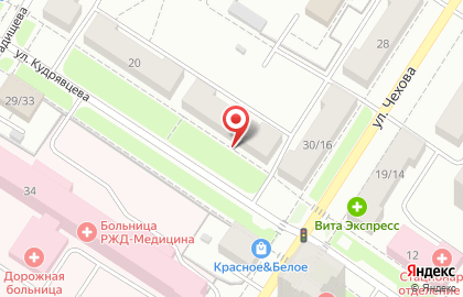 Торгово-строительная фирма Серебряный ручей на улице Кудрявцева на карте