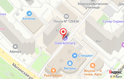 Салон ортопедии и медицинской техники Med-магазин.ru в Митино на карте