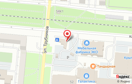 Магазин Капель на улице Трубников в Первоуральске на карте