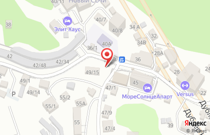Киоск фруктов и овощей в Центральном районе на карте