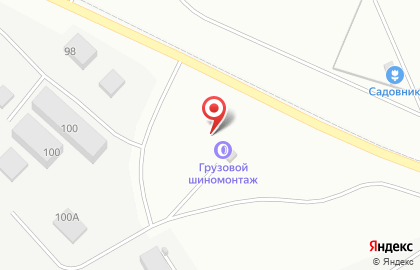 Центр грузового шиномонтажа Колесница на карте