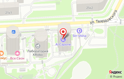 Торгово-сервисная компания атм Альянс на улице Твардовского на карте