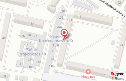 Парикмахерская Каприз на Красноармейской улице на карте
