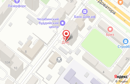 Медицинский центр ДНК Клиника на улице Яблочкина на карте