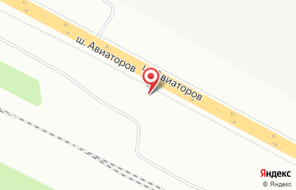 Билборды (6х3 м) от РА Экспресс-Сити на шоссе Авиаторов на карте