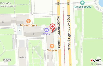 Винный супермаркет Ароматный мир на Московском проспекте на карте