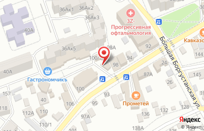 Магазин Агрокомплекс на Кисловодской улице на карте