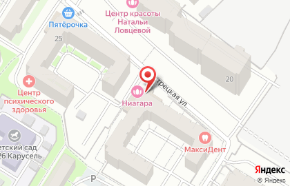 Магазин Красное & Белое в Рязани на карте