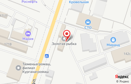 Рыбопромышленная компания Золотая рыбка на Омской улице на карте