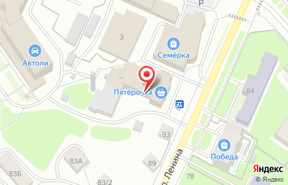 Салон дверей Luck Doors на улице Ленина на карте