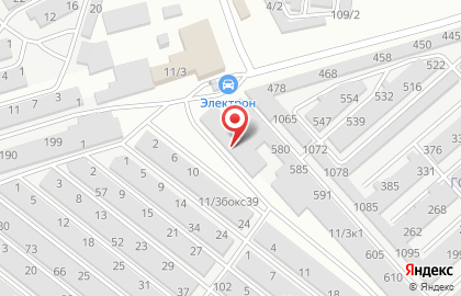 Автомастерская в Воронеже на карте