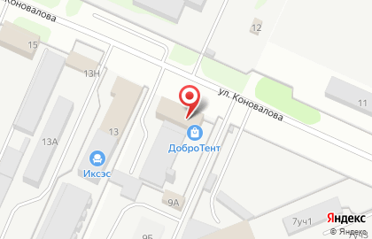 Автосервис Сура Авто на улице Коновалова на карте