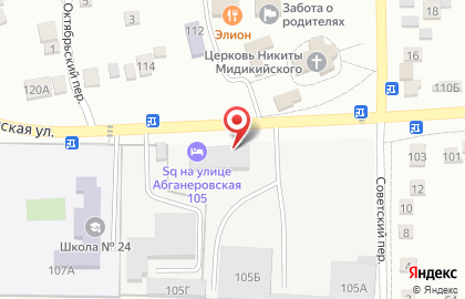 Баня SQ на карте