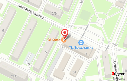 Семейная парикмахерская Причесончик на проезде Маяковского на карте