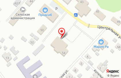 Лебедёвская сельская библиотека на карте