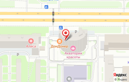 Стрит-фуд VkusnoDoner в Московском районе на карте