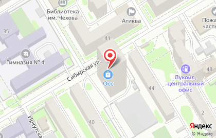 Парикмахерская Короче на Площади Гарина-Михайловского на карте