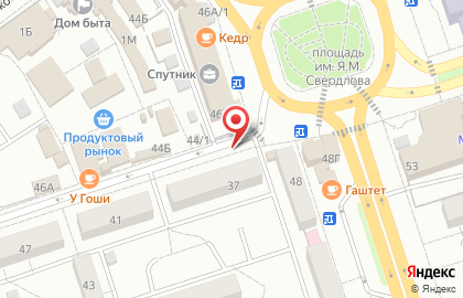 Парикмахерская на ул. Свердлова, 37 на карте