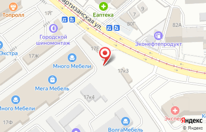 АвтоПро163, ИП Просвиркин А.С. на карте