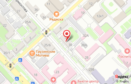 Кофейня в Нальчике на карте
