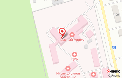 Промышленновская районная больница на карте