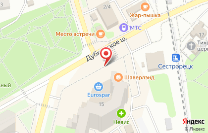 Салон Сказка в Петродворцовом районе на карте