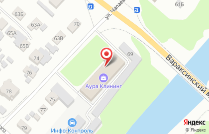 Салон Шатура-мебель на улице Чапаева на карте