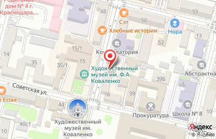 Palazzo на Красной улице на карте