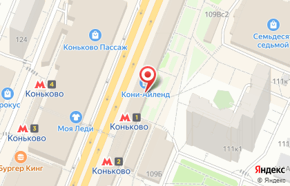 Магазин продуктов в Москве на карте