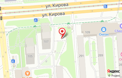 Киоск по продаже питьевой воды Водица на улице Кирова на карте