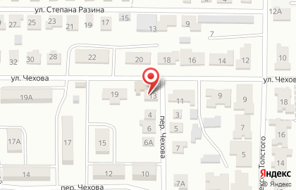 Продуктовый магазин Домашний, продуктовый магазин на улице Чехова на карте