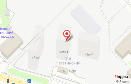 Мцст в Нагатино-Садовниках на карте