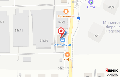 Автокомплекс на улице Игарская на карте