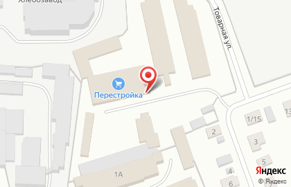 Торговый дом Перестройка в Егорьевске на карте